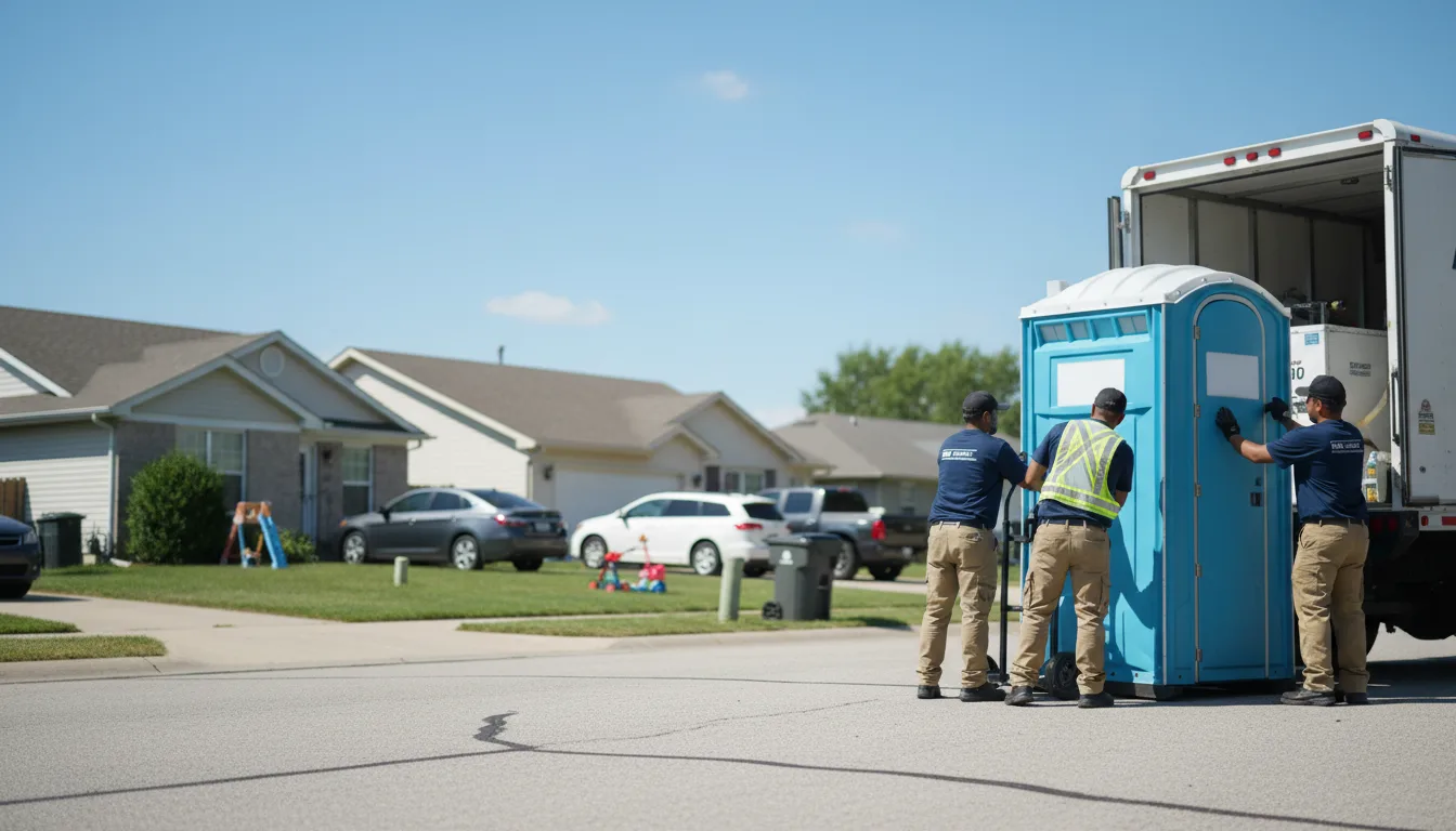 Standard Porta Potty Rentals in Lithopolis, OH near me